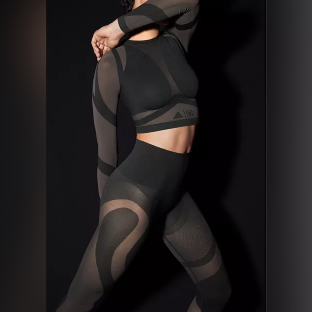 NWT Wolford X Adidas Women's Sheer Set Top➕ Bottom ( SOLDOUT in 2022 )